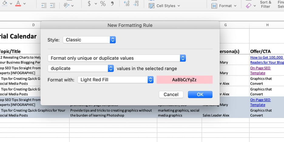 Comment trouver et supprimer les doublons dans Excel MV